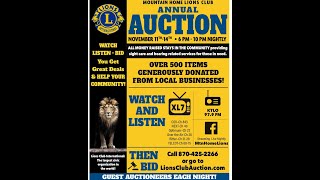 72nd Annual Lions Club Auction LIVE STREAM Night 4 [upl. by Cochran]