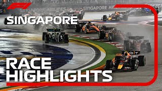 Race Highlights  2022 Singapore Grand Prix [upl. by Brenton631]