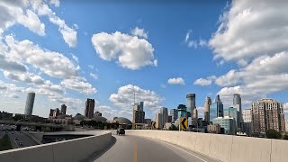 Scenic Drive from Eagan to Minneapolis  SemiCloudy Day Adventure  August 27 2023 [upl. by Haem263]