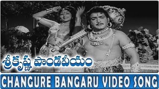 Changure Bangaru Video Song  Sri Krishna Pandaveeyam  NTR KRVijaya [upl. by Alguire576]