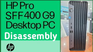 HP Prodesk 400 G9 SFF Desktop PC Disassembly and Upgrade Options  6U4J7EA [upl. by Gotthelf815]