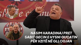 Nasim Haradinaj pret Sabit Gecin Hysni Gucatin e qindra mysafirë në Gllogjan një ditë pas lirimit [upl. by Teeniv]