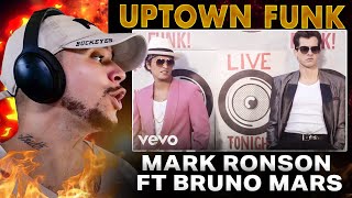 FEEL GOOD VIBES Mark Ronson ft Bruno Mars  Uptown funk LIVE REACTION [upl. by Leopoldine]