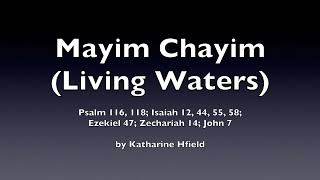 Mayim Chayim  Living Waters  מים חיים [upl. by Sperling]