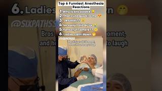 Top 6 Funniest Anesthesia Reactions [upl. by Beckerman]