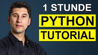 Python Tutorial Deutsch Lerne Python in einer Stunde [upl. by Novello596]