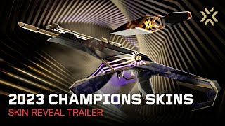 Champions 2023 Skin Reveal Trailer  VALORANT Champions Los Angeles [upl. by Smaj]