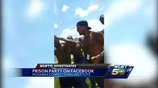 Cincinnati convicts broadcast prison yard pizza party live to Facebook group [upl. by Yuh]