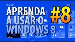 Aprenda a usar o novo Windows 8 8  Contas de usuário gerenciando contas locais e da microsoft [upl. by Roscoe]