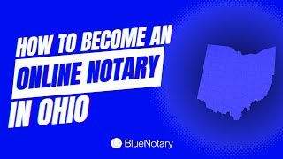 How to Become an Online Notary in Ohio [upl. by Lolande]