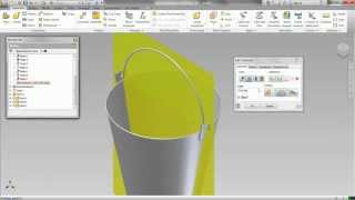 Applying Limits to a constraint AutoDesk Inventor 2012 Modified [upl. by Idok463]