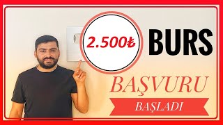 2500₺ BURS BAŞVURUSU GİRİŞİMCİLİK VAKFI BURS BAŞVURUSU NASIL YAPILIR FELLOW amp CHALLENGER BURSU [upl. by Briant464]