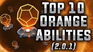 Top 10 Orange Abilities Updated 201  MARVEL Strike Force  ft ValleyFlyin [upl. by Miriam]