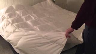 Brooklinen Down Comforter Review 3 [upl. by Gwyneth444]