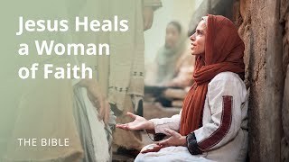 Mark 5  Jesus Heals a Woman of Faith  The Bible [upl. by Elgar239]