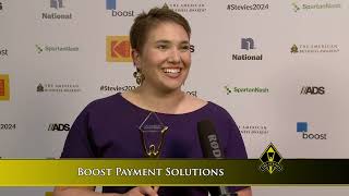 Boost Payment Solutions is a Stevie® Award Winner in The 2024 American Business Awards® [upl. by Lazos]