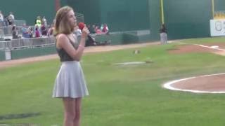 national anthem lansing lugnuts [upl. by Bearce896]