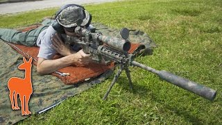 Gun Silencer Sound Test at 600 Yards  What does it sound like to get shot at [upl. by Nastassia506]