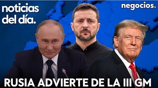 NOTICIAS DEL DÍA Rusia advierte de la III Guerra Mundial Ucrania ataca con ATACMS y Trump advierte [upl. by Cuthbertson]