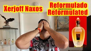 😡 Xerjoff Naxos Reformulado Reformulated Si o No🤑👑🥹😁🤔🫣👎👍 [upl. by Lawson]