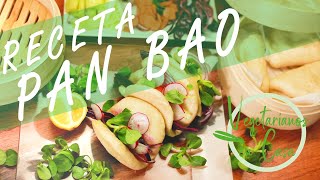 Como hacer PAN BAO VEGANO facil y rapido [upl. by Nimrac875]