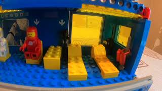 Classic space Lego episiod 14 part 2 set 6970 Beta 1 Command Base Review SD 480p [upl. by Ladnik]