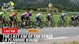 Last Km  Stage 17  Tour de France 2024 [upl. by Annej]