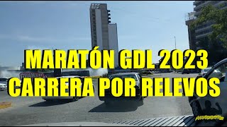 RUTA MARATON GDL 2023 VIDEO COMPLETO [upl. by Lennor]