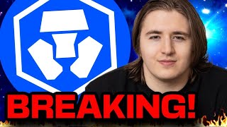 CRYPTOCOM BREAKING NEWS CRO COIN PRICE PREDICTION [upl. by Llenwad]