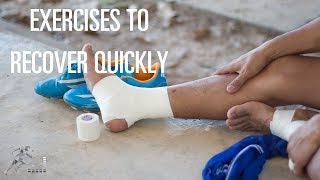 Exercises for an ankle sprain to help you recover quickly [upl. by Valentia]