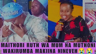 Muthoni Wakirumba guita Maithori akiina Nineveh rwa Ruth Wa Mum [upl. by Sedgewake]