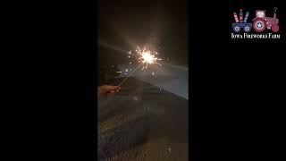 Pyro Pasture Demos Japanese Wedding Sparklers [upl. by Eisenhart490]