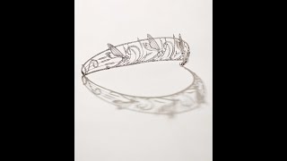 Bukowskis present an important Boucheron dragonfly tiara 1909 platinum set with diamonds [upl. by Draw]