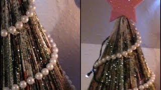 Tannenbaum DIY aus Zeitschrift WinterCafe [upl. by Charo]