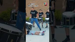 OHHS drum line drumline bassdrum shorts [upl. by Imeka]