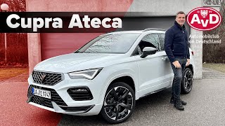 Cupra Ateca 2024 Warum dieses KompaktSUV überzeugt  AvD Fahrberichte [upl. by Reiko]