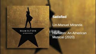 Satisfied  Hamilton LIVE Original Broadway Cast [upl. by Ford]