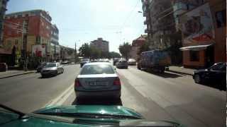 Driving in RomaniaAeroport TimisoaraCetatiBalta Verde [upl. by Nabois]