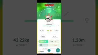 Pokemon Go rare hatch Larvesta larvesta pokemongoindia pokemon hatching incubator pokemongo 8 [upl. by Ailime]