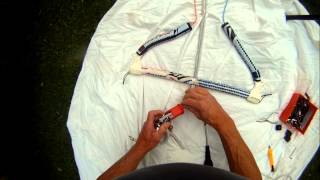 Naish universal bar 2012 how to replace the trimline [upl. by Giannini]