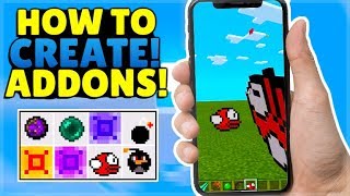 WE CREATED EXPLOSIVE FLAPPY BIRDS IN MINECRAFT Free Addon Creator [upl. by Enileuqkcaj]