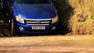 All New Ford Rangers wading depth is put to the test [upl. by Analla705]