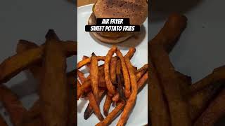 Sweet Potato Fries are perfect in the air fryer The crispy healthy snack you need [upl. by Lairret]