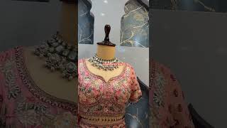 Latest Non bridal lenghafashionreels fashion ethnicfashionindianwearwomenfashionweddingoutfit [upl. by Thurman]