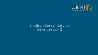 Englisch lernen für Anfänger Lektion 2 [upl. by Eizeerb]