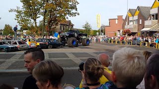 Monster truck crashes into crowd in Haaksbergen  Alternative angle  ViralHog [upl. by Emeline]