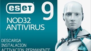 ESET NOD 32 ANTIVIRUS 9 FULL Ultimo Oct 2016 Permanente 32 y 64bits EL MEJOR ANTIVIRUS [upl. by Lustig374]