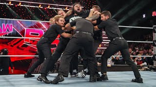 Big Bronson Reed and Seth Rollins Extrem Fight on Raw No Body Can STOP This Fight Seth vs Bronson [upl. by Sarilda230]