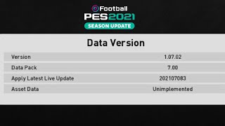 Update Steam BYPASS Efootball PES 2021 Version 10702 [upl. by Barna]