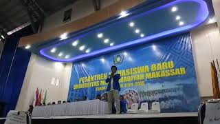 Orasi Ilmiah Badan Eksekutif Mahasiswa Universitas Muhammadiyah Makssar [upl. by Rovaert]